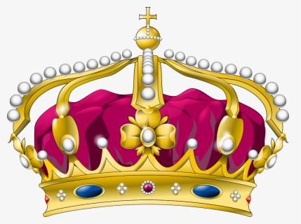 Royal Crown Curved - Queen Crown No Background , Free Transparent ...