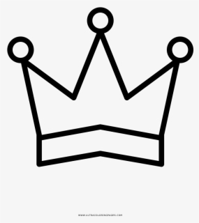 Royal Crown Coloring Page - Desenho Da Coroa Para Colorir , Free ...