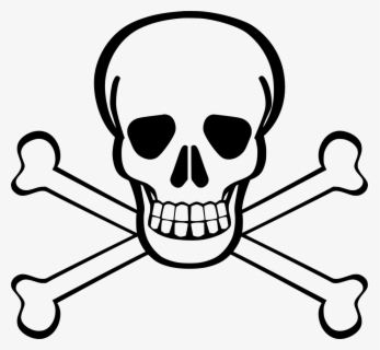 Skull And Crossbones Circle , Free Transparent Clipart - ClipartKey