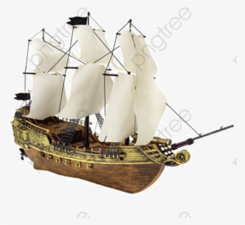 Pirate Ship Clip Art Ghost - Pirate Ship Hd Png , Free Transparent ...