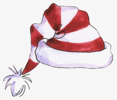 striped christmas hat