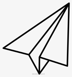 Paper Airplane Coloring Page , Transparent Cartoons - Coloring Page ...