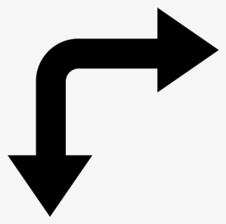 Arrows Svg Pdf - 90 Degree Rotate Arrow , Free Transparent Clipart