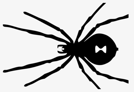 Black Widow Tour - Black Widow Spider Stencil , Free Transparent ...