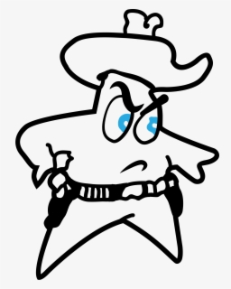 Clipart Gambar Koboi Hitam Putih Free Transparent Clipart Clipartkey