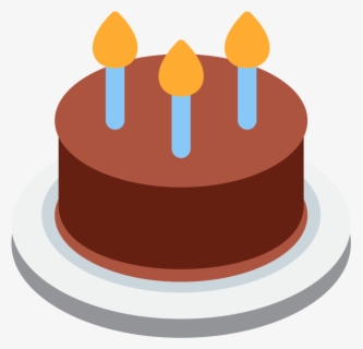 File Twemoji F - Birthday Cake Emoji Png , Free Transparent Clipart ...