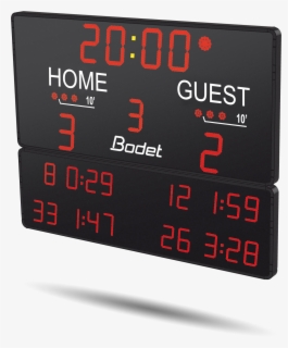 Transparent Blank Scoreboard Clipart - Ice Hockey Scoreboard , Free