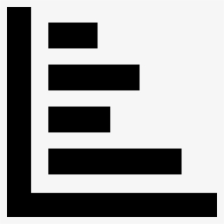 Chart Svg Icon - Horizontal Bar Chart Icon , Free Transparent Clipart ...