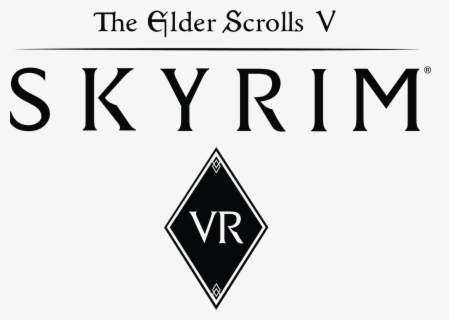 the elder scrolls v skyrim logo silhouette free transparent clipart clipartkey the elder scrolls v skyrim logo