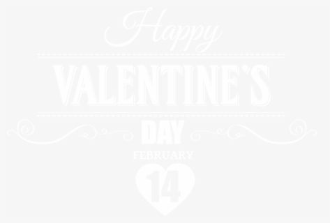 Valentines Day Png Black, Transparent Clipart