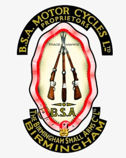 Bsa Motorcycle Brand Png Logo - Birmingham Small Arms Logo , Free ...