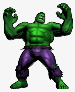 Hulk Green And Purple , Free Transparent Clipart - ClipartKey