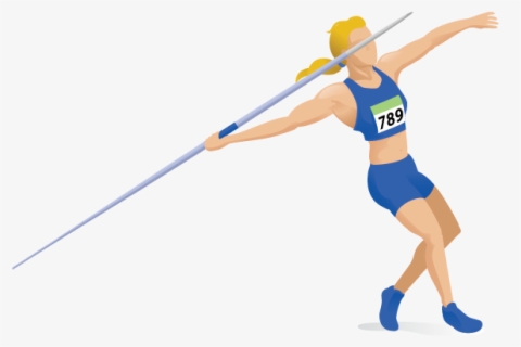 Javelin Throw Clipart Png , Free Transparent Clipart - ClipartKey