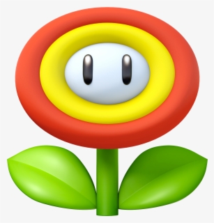 Super Mario Clipart Flower - Mario Kart Fire Flower , Free Transparent ...