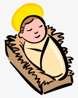 Transparent Birth Of Jesus Clipart - Cartoon Baby Jesus Png , Free ...