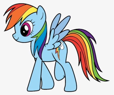 Little Pony Friendship Is Magic Clipart Rainbow Dash - Little Pony ...