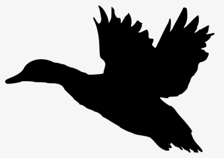 Duck Deer Waterfowl Hunting Clip Art - Ducks Flying Black And White 