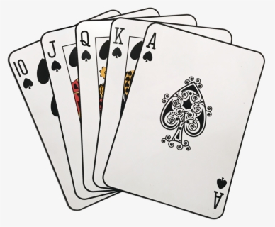 And Dice Drawing Royal Flush - Playing Cards , Free Transparent Clipart ...