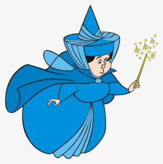 Clip Art Sleeping Beauty Fairy Godmother - Cartoon Sleeping Beauty ...