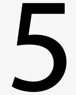 Download Number Set 5 Png Black And White Library - Numbers Clipart ...