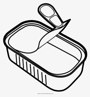 Tin Can Coloring Page , Free Transparent Clipart - ClipartKey