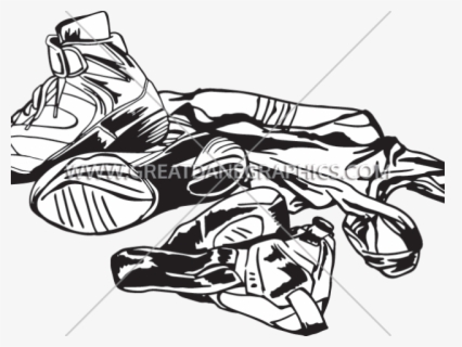 cartoon wrestling shoes