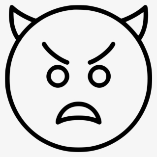 Transparent Imp Png - Wolf Face Clipart Black And White , Free ...