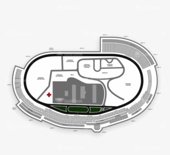 Transparent Stadium Clipart Black And White - Charlotte Motor Speedway ...