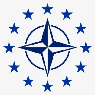 Blue Euro-atlantic Symbol Clipart , Png Download - North Atlantic ...