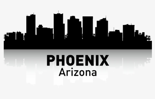 Clip Art Poster Printmaking Transprent Png - Silhouette Phoenix Arizona ...