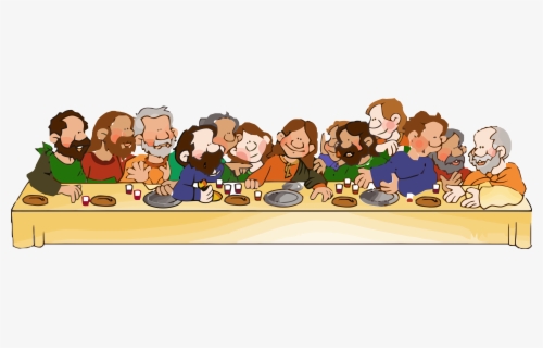 Jesus Last Supper Cartoon