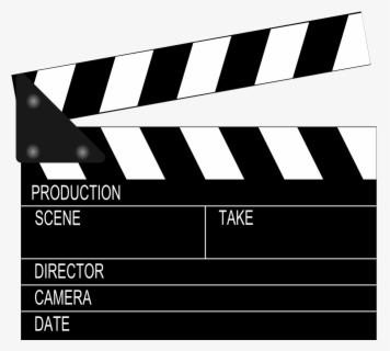 Movie Clapper Board , Transparent Cartoons - Movie Clapper Board , Free ...