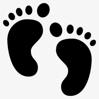 Baby Footprints Png - Foot Print , Free Transparent Clipart - ClipartKey