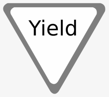 Free Yield Sign Clip Art with No Background - ClipartKey