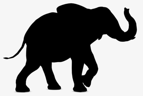 Download Elephants Silhouette Png Clip Art Image Elephant Silhouette No Background Free Transparent Clipart Clipartkey