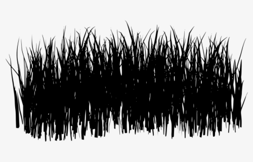 Free Grass Black And White Clip Art with No Background - ClipartKey