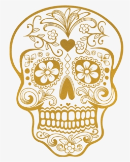Sugar Skull Face Printable , Free Transparent Clipart - ClipartKey
