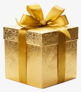 Gold Gift Box Transparent , Free Transparent Clipart - ClipartKey