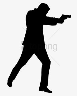 Silhouette - Spy Transparent Silhouette , Free Transparent Clipart ...