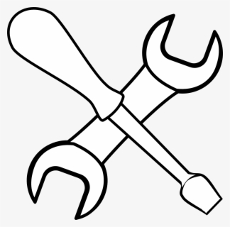 Free Tool Black And White Clip Art With No Background Clipartkey