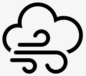 Clipart Spring Weather - Windy Weather Symbol Png , Free Transparent ...