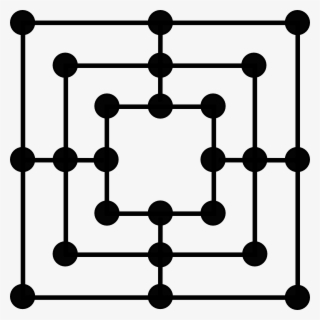 9 Man Morris Board , Free Transparent Clipart - ClipartKey