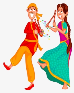 Dandiya Vector Free Download , Free Transparent Clipart - Clipartkey