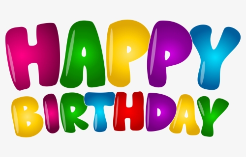 Happy Birthday Clipart Colorful , Free Transparent Clipart - ClipartKey