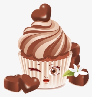 mq chocolate cupcake dessert ice cream cake png vector free transparent clipart clipartkey mq chocolate cupcake dessert ice