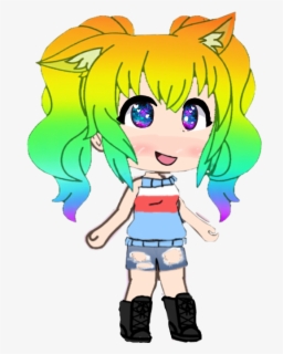 Rainbow Gacha Eyes Anime Gacha Life Eyes Base Free Transparent Clipart Clipartkey