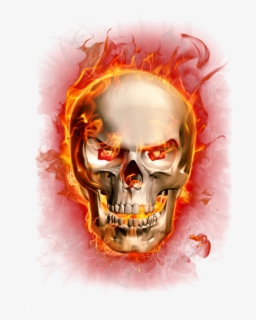 Fire Skull Of Evermoor , Free Transparent Clipart - ClipartKey