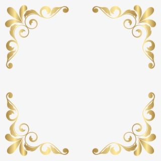 Scroll Clipart Gold - Wedding Logo Design Png , Free Transparent ...