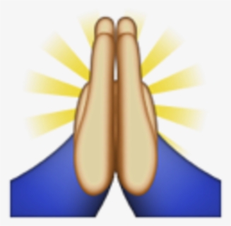 Emoji Praying Hands Prayer High Five Emoticon - Emoji 🙏 , Free ...