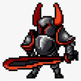 Shovel Knight Black Knight Sprite , Free Transparent Clipart - ClipartKey